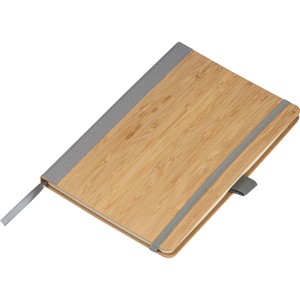 Libreta de Tapa Dura de Bambú Ecológica con Grabado Láser de Logotipo Personalizado, Libreta Promocional, Diario, Regalo - Product Image 3