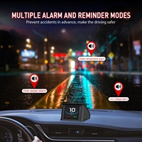 Pantalla HUD 2026 P10 OBD2 para Automóvil, con Pantalla LCD TFT, Muestra Velocidad, RPM, Voltaje, Detección de Códigos de Error
