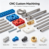 Services de Fabrication de Pièces Métalliques et Plastiques Personnalisées OEM ODM par Usinage CNC de Précision, Fraisage, Tournage et Finition de Surface