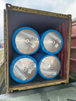 Tissu de cordon de pneu enduit de polyester, nylon 6, nylon 66 pour la fabrication de pneus