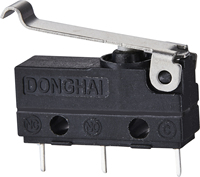 Interrupteur étanche MT8 pour communication automobile DONGHAI 5000 pièces/carton Noir IP67 (à l'exception du terminal) Plastique Métal SPDT 250V VN 6A