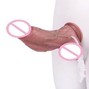 Wholesale Silicone Ejaculation Realistic <b>Dildo</b> Large Girth Lifelike Squirting Penis Female Masturbator Anal Sex Toys for Women - Product Image 1