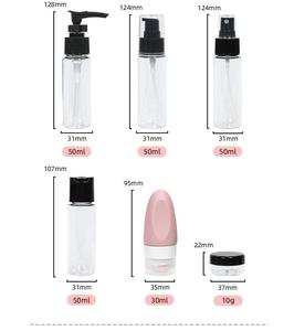 Juego de botellas pequeñas para viaje, ideales para el cuidado de la piel y el baño, botellas vacías de plástico baratas al por mayor. - Product Image 5