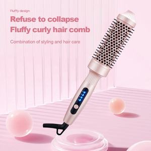 Cepillo de Aire Caliente LED, Rizador de Cabello, Herramienta de Peinado Térmica Eléctrica, Estilizador de Cabello Multifunción para Uso en Casa, Hotel y Salón - Product Image 5