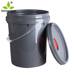 Logotipo personalizado y color 13-20L Cubo de plástico de grado alimenticio con pico Reciclable Ventas directas de fábrica - Product Image 3