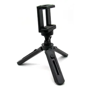 Camera Tripod Desktop Flexible Cell Phone Holder Camera Tripod Selfie Mini Cell Phone Tripod Stand