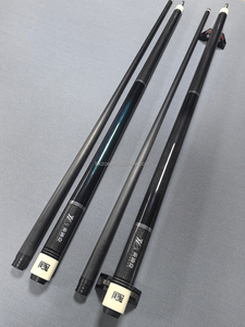 Taco de billar profesional YINGDIKE de fibra de carbono con punta de cristal de tiempo de 12.5mm y baja deflexión, con gaseeta - Product Image 2