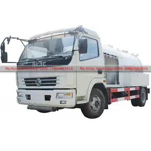 Nigeria 5000Liters LPG Gas Refilling Tank Truck with LPG Mobile Dispenser Counter For Home Cooking Gas 3MT LPG Botail