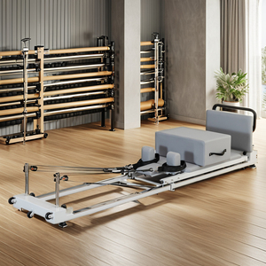 Nhà sử dụng gấp và nhẹ Pilates đào tạo phát triển một duyên dáng vóc dáng sắt Cải Cách Pilates thiết bị - Product Image 1