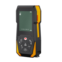 Télémètre laser numérique portable avec écran rétroéclairé, outil de mesure de distance laser
