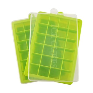 Bac à glaçons en silicone de qualité alimentaire, moule à glace flexible à démoulage facile, bac à glaçons rectangulaire pour cocktails et boissons - Product Image 4