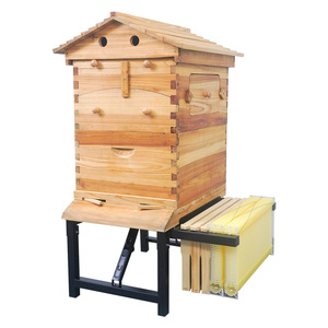 Equipo de apicultura soporte de colmena ajustable con recubrimiento de polvo negro para colmenas de 250-460mm - Product Image 2