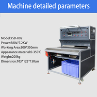 Four de cuisson automatique intelligent contrôlé par PLC, machine à patcher le PVC économe en énergie, télécommande, contrôle précis de la température pour