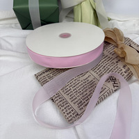 Ruban en Soie de Lait Tissé Écologique Premium Durable, Emballage Cadeau de Luxe, Motif Floral, Mode, Anniversaire, Halloween, Mariage