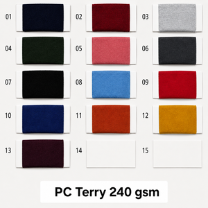 Tissu tricoté jersey simple rose 180 GSM 58/60 pouces extensible uni pour vêtements féminins, matière pour sweat-shirt, tissu éponge 100% coton - Product Image 2