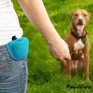 Silicone Dog <b>Cat</b> Pouch Bpa Free & Eco-Friendly Portable Pet Treat Holder for Training - Product Image 4