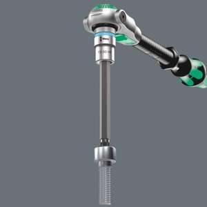WERA - 05004212001 1/2 ''TORX®Juego de brocas con función de sujeción (9 piezas) -EAN 4013288185471 JUEGOS DE TRINQUETE Y TOMAS 1/2" - Product Image 3