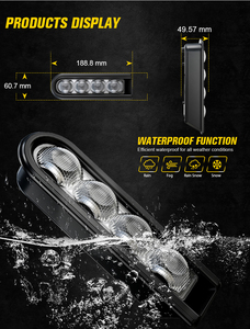 Luz Trasera LED DOT para <span class=keywords><strong>Harley</strong></span> Touring Road Electra Glide CVO Limited FLHTKSE 2014-2022, Lámpara Trasera para <span class=keywords><strong>Harley</strong></span> Davidson Glide, 2 Piezas - Product Image 2