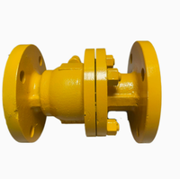 Vannes à boisseau sphérique manuelles à bride en acier moulé OEM Carp Journey Factory pour haute température, ignifuges et antistatiques, spéciales gaz DN50