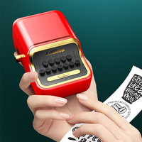 VSON NOUVEAU ARRIVAGE WP9520 Imprimante thermique de poche sans fil à étiquettes de codes-barres de conception vintage mini portable pour le bureau