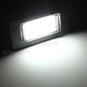 ไฟส่องป้ายทะเบียนรถยนต์แบบ LED 2X ป้องกันการเกิดข้อผิดพลาด สำหรับ Audi A4 B8 A5 Q5 S5 TT S4 A1 A6 S6 A7 S7 VW Golf MK6 Jetta Passat Touran - Product Image 5
