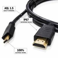 Cavo Piatto Angolato a 90 Gradi Ultra Sottile in Rame FPC FFC Micro Standard con Grado di Protezione IP67 per Drone FPV Gimbal Mavic per Gopro