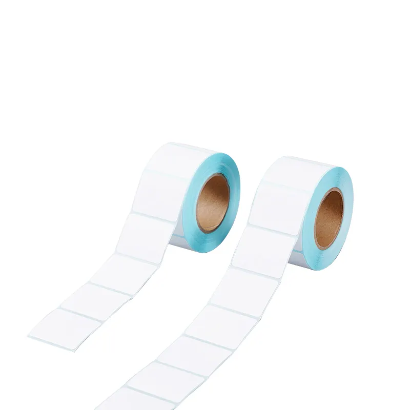 Customized Self-Adhesive Blank Paper Thermal Printer Sticker Label With Clear Printing