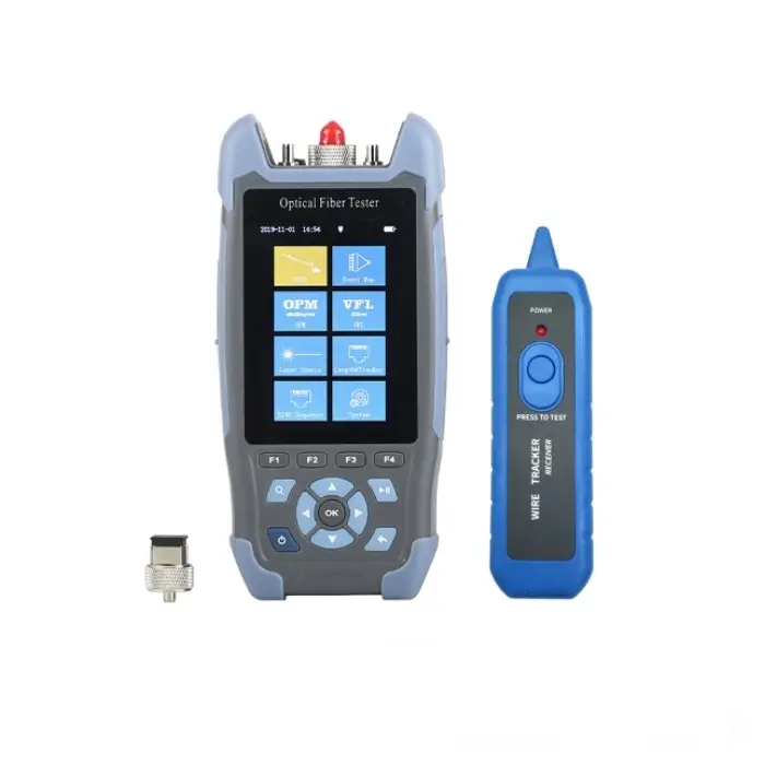 Hand Held Machine Contains Optical Power Meter And Light Source The Function Of Vfl Mini Otdr Nk3200