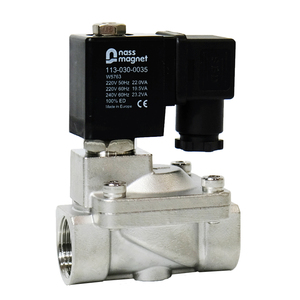 2 De Agua eléctrica piloto solenoide válvula 16 bar de alta presión - Product Image 6
