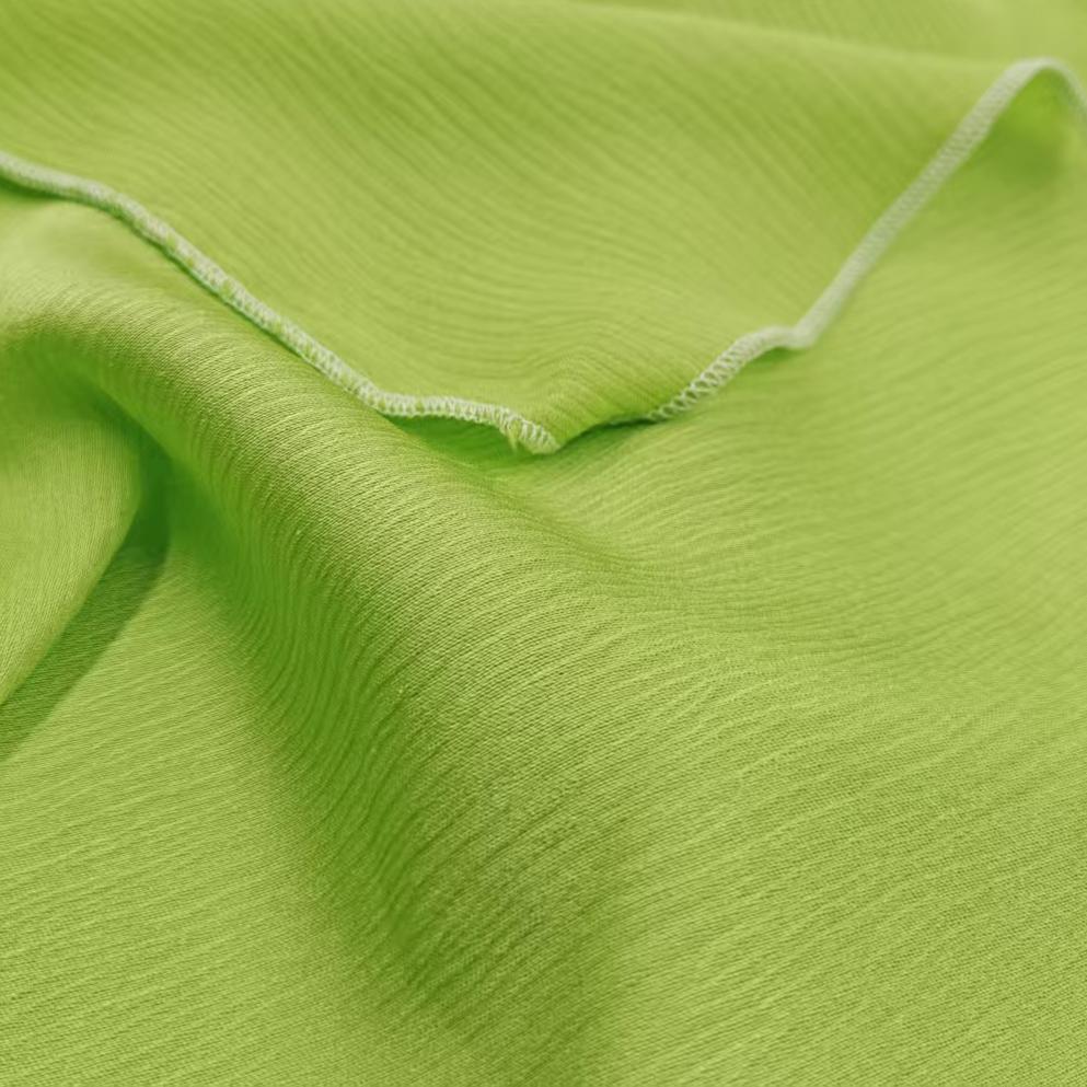 100% Viscose Crinkled Cotton Jacquard Satin Fabric Premium Custom Striped Pattern Eco-Friendly for Sewing Crafting Dresses Girls