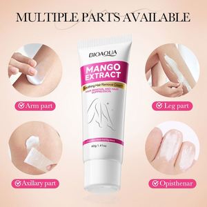BIOAQUA marque privée mangue femmes hommes <span class=keywords><strong>crème</strong></span> <span class=keywords><strong>dépilatoire</strong></span> épilateur inhibiteur <span class=keywords><strong>crème</strong></span> <span class=keywords><strong>dépilatoire</strong></span> pour femmes permanente - Product Image 2