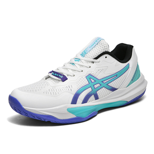 Chaussures de tennis de table et de <span class=keywords><strong>badminton</strong></span> respirantes pour femmes et hommes, baskets de tennis simples, chaussures de pickleball d'extérieur, taille 36-45 - Product Image 2