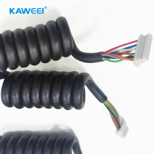 Kabel Rakitan SH1.0 ke SH 1.0 NON-UL 30AWG*10C JACKET,TPU HITAM yang Dikustomisasi untuk Kacamata Ski - Product Image 6