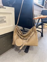 Pabrik Tas Hobo Kulit Oil Wax, Tas Selempang Crescent Slouchy Grosir, Kantong Kulit Lepas Pasang, Tas Jinjing Kulit Grosir