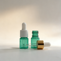 Flacon compte-gouttes en plastique PET pour huile essentielle, sérum cosmétique pour le visage, 15 ml, 20 ml, 30 ml, 40 ml, 50 ml