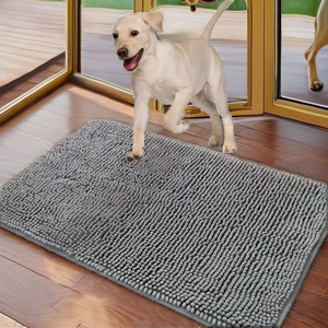 Alfombra Peluda Absorbente de Agua con Respaldo de Látex Antideslizante para Baño, Transpirable y Apta para Perros - Product Image 2