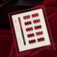 Suuseegel – Kit spécial de vernis à ongles gel effet œil de chat 10 couleurs, effet de poursuite lumineuse et de perles de verre éclatantes, sans TPO, sans HEMA