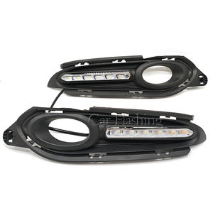 Luces LED DRL para Honda <span class=keywords><strong>HRV</strong></span> HR-V Vezel 2015 2016 <span class=keywords><strong>2017</strong></span> 2018 con Luz de Giro Amarilla, Cubierta de Luz Antiniebla, Luz de Circulación Diurna - Product Image 2
