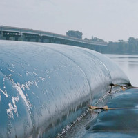 Tubes géotextiles en PP pour déshydratation industrielle 120KN 100KN – Tubes géotextiles écologiques anti-âge pour le dragage environnemental