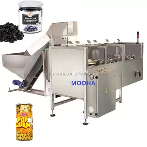 Automatic High Speed PET Bottle Rotary Unscrambler Powder Granule Liquid Sauce Bottling Production Packing Line With Capping