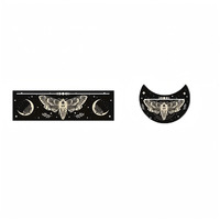 Support de cartes de tarot en bois personnalisé OWNSWING, base lune, présentoir pour fournitures d'autel de sorcellerie, fabrication directe OEM/ODM