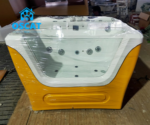 OSCAT EURPET in plastica acrilica toelettatura animale pulizia vasca da bagno con SPA e ozono - Product Image 4