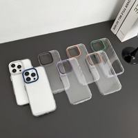 Étuis de téléphone transparents en vrac en gros Protection complète des bords Étui transparent pour iPhone