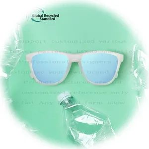 NEW 2024 Trendy Recycled Sun Glasses Package Unisex Eco-friendly Rubber Fashion Ocean Plastic custom 2023