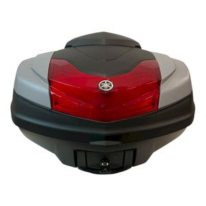 Bauletto Moto 50L con Pannelli Colorati e Cuscino, Compatibile con Serrature Yamaha - Product Image 1