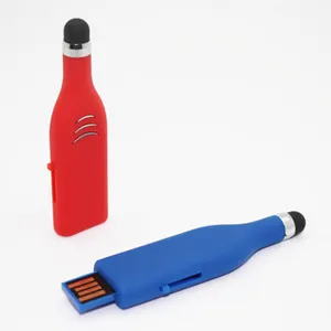 Promosyon ve depolama için promosyon dokunmatik ekran mini usb flash sürücü plastik usb bellek çubuğu usb kalem sürücü