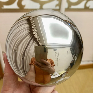 38mm acciaio inossidabile lucidato a specchio SS304 SS201 AISI Standard galleggiante sfere in acciaio cavo sfere in acciaio decorativo - Product Image 5