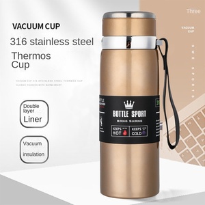 Thép không gỉ chân không cách điện thể thao chai đôi tường Du lịch phích <span class=keywords><strong>Flask</strong></span> cho người lớn ngoài trời - Product Image 2
