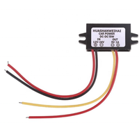Convertisseur DC-DC abaisseur de tension 12V vers 24V avec boîtier en aluminium, module convertisseur de puissance pour véhicule 3V 2A, 5V 6V 7V 8V 9V 10V 11V