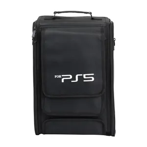 新款600D高品质肩包PS5储物袋PS5视频游戏机和配件PS5手提袋